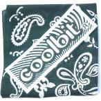 即納 冷感 バンダナ 熱中症対策 UVカット ひんやり クール 冷却 グリーン スポーツタオル アウトドア 運動 日焼け対策 暑さ対策 紫外線カット