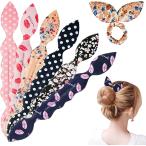 ショッピングデフトバン ヘアバンド ターバン デフトバン 6色セット お団子 かわいい ヘアリボン ヘアアクセサリー ヘッドバンド 通気性 ヨガ スポーツ レディース