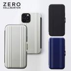 ゼロハリバートン 手帳型 ZERO HALLIBURTON 軽量 ポリカーボネート フリップケース iPhone15/15Pro/14/14Pro/14Plus/13/SE3/SE2/8/7