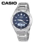 最安値挑戦中！ CASIO カシオ 腕時計 WVA-M640D-2AER シルバー/ブルー 海外モデル リストウォッチ メンズ レディース