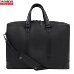 ショッピングサムソナイト アウトレット！ サムソナイト ブリーフケース HERON GQ8*69001 ブラック レザー ビジネスバッグ 出張 並行輸入品