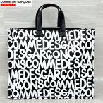 ショッピングコムデギャルソン コムデギャルソン 新品・アウトレットB ロゴ 総柄 トートバッグ GC-K201 ブラック×ホワイト ユニセックス 鞄