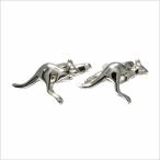 カフスボタン カンガルー シルバー 動物 アニマル カフリンクス メンズ アクセサリー CF-156054 紳士用 [M便 1/30]