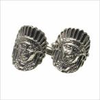 ショッピングリモートワークアクセサリー カフスボタン インディアンの酋長 いぶし カフリンクス メンズ アクセサリー CF-159129 紳士用 [M便 1/30]