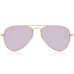 RayBan Kids солнцезащитные очки RJ9506S Junior Pilot 249/4V 50 ребенок Teardrop Matte Gold 50mm линзы ширина стандартный товар 