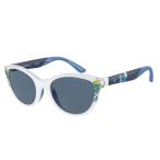  Emporio Armani солнцезащитные очки EK4003F Asian Fit 534480 48 женский овальный голубой UV 3 48mm линзы ширина %100 подлинный товар 
