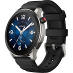 Amazfit GTR 4 スマートウォッチ 日本語対応 Alexa対応 茶色 ヴィーガンレザー色