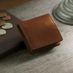 栃木レザー 小銭入れ ブラウン 本革コインケース シンプルで使いやすいボックス型  日本製