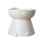 nnma собака для капот миска белый .-. собака type для домашних животных посуда .. приманка inserting Mino . сделано в Японии ... поэтому. посуда 