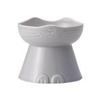 nnma кошка для капот миска серый .-. кошка type для домашних животных посуда .. приманка inserting Mino . сделано в Японии .... поэтому. посуда 