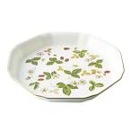 ショッピングウェッジウッド WEDGWOOD ウェッジウッド ワイルドストロベリー オクタゴナルディッシュ L