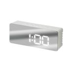  зеркало часы широкий белый 