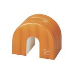 名入れ アーチティッシュケース ナチュラル