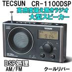 ショッピングラジオ TECSUN CR-1100DSP AM/FMラジオ DSP処理高感度受信 据え置きタイプ 日本語説明書付き