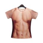 ドキッ!? ザ?男の裸 マッチョ Tシャツ おもしろい 筋肉シャツ パーティ イベント コスプレ グッズ