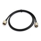 Rfsupplier MP-MP 同軸 ケーブル 中継ケーブル 両端Ｍ型 同軸切替器 延長ケーブル（RG58 100CM） SWR計用 【安心の