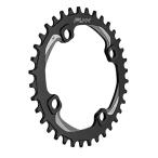Funn(ファン)　 ソロ（Solo）ナローワイドチェーンリング BCD 104mm(36T ブラック)