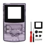 OSTENT покрытие полный housing ракушка кейс замена nintendo GBC Game Boy цвет консоль для (Clear Purple)