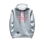 [EASTEMPO] Parker мужской длинный рукав тянуть over свободно обратная сторона ворсистый осень-зима с капюшоном . большой размер (JP алфавит 2XLg