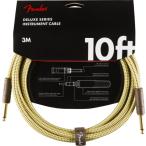 Fender シールドケーブル Deluxe Series Instrument Cable Straight/Straight 10' Twe