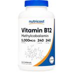 Nutricost витамин B12(me Chill ko роза min)5000mcg 240 Capsule не ... пересортировка (Non-GMO)gru тонн свободный nyu