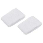PATIKIL спорт напульсник 8x5cm 2 шт хлопок Terry Cross всасывание .. пот прекращение частота теннис бейсбол тренировка a потертость шик бег 