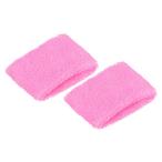 PATIKIL спорт напульсник 8x5cm 2 шт хлопок Terry Cross всасывание .. пот прекращение частота теннис бейсбол тренировка a потертость шик бег 