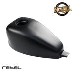 MAXNUS レブル250/500用マットブラック タンクカバー V2 ボバー カスタム 2COVER FUEL OIL TANK MATTE BLACK V.2 FOR HONDA REBEL 250&500 2017-2025