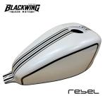 BLACKWING( старый MAXNUS) Rebel 250/500 для custom крышка топливного бака V99 белый × черный / Fuel Oil Tank Cover For HONDA Rebel250/500 MC49 PC60