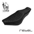 ショッピングホンダ ホンダ レブル250/500交換用ダブルシート V7モトロード / MotolordD Replacement Seat Double  For Honda Rebel CMX 300 500 MC49 PC60
