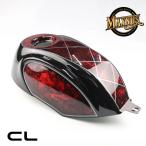 MAXNUS Honda CL250/500 черный * гранат * крышка топливного бака TANK COVER V.2 FOR HONDA CL 250/ 500 2023 - 2025