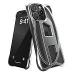 ショッピングdiesel 送料無料 DIESEL ディーゼル iPhone 16 Pro ケース Dロゴ CAGED D GLOSSY バンパー アイフォン カバー スマホケース [ シルバー ] ブランド 人気 おしゃれ