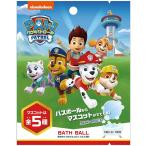 ノルコーポレーション 入浴剤 バスボール パウ・パトロール マスコット入り ソーダの香り 60g PAW-1-01