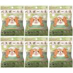 忠犬もちしばバスボール４ 入浴剤 マスコットが飛び出るバスボール 【６個セット】