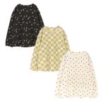 35%オフ セール ヘビロテしたくなる総柄長袖ストレッチTシャツ p.premier 子供服 長袖 ロンT 薄手 おしゃれ 男の子 女の子 保育園 幼稚園