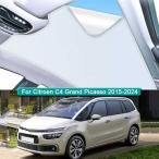 Cityroen用のルーサンシェードc4 グランドピカソ2015-2024 超静電 シェード SKYlightシャッター付き