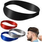 シリコンヘッドバンドシェービングテンプレートとヘアカッティングガイド、DIYホームカットヘア、ネックラインスタイリングツール