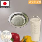 流し用ゴミカゴ80タイプ メッシュ穴 SP-240E / 流し用 排水口 排水溝 流し用ゴミカゴ ごみカゴ 取替用 交換用 直径8cm ミニキッチン シンク Belca ベルカ 日本製
