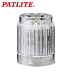 パトライト LR4-E-C 白 DC24V Φ40 LEDユニット ワンタッチ組立て LED積層信号灯 (80010504)@