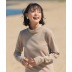 L-10L 綿100%タートルネックTシャツ コットン ハイネック トップス シンプル ベーシック カジュアル 通勤 通学 オフィス コットン 長袖 春 秋 冬