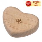 木のおもちゃ 日本製 木製 森のラトル ベビー ガラガラ シャカシャカ はぁと ハート MOCCO 赤ちゃん 出産祝い プレゼント ギフト お祝い