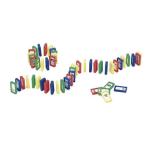 Yahoo! Yahoo!ショッピング(ヤフー ショッピング)カラフルドミノ ５０P  おもちゃ 玩具 楽しい キッズ 子供 ユニーク トイ 種類 たくさん 人気 男の子 女の子 マルカ クリスマスプレゼント クリスマス