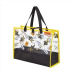 てつどうビーチバッグ 踏切 ポポンデッタ プールバッグ ビニールバッグ 二重加工 丈夫 ポケット付き お名前タグ付き 鉄道グッズ