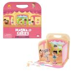 Yahoo! Yahoo!ショッピング(ヤフー ショッピング)マグネットバッグ 着せ替えバレリーナ　マグネット おもちゃ 玩具 持ち手 お出かけ 知育 持ち運び 男の子 女の子 バッグ みんなで 磁石 面白い トライブ クリス