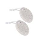 LIKENNY for foot natural pumice angle quality taking . bath heel foot care tool natural pumice .. lowering hanging weight .... with strap 2 piece set 