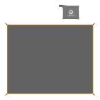  палатка сиденье тент на землю водонепроницаемый сиденье выдерживает давление воды 3000mm легкий место хранения сумка имеется уличный кемпинг альпинизм пикник (145x210/