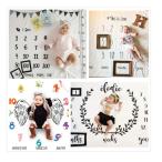 .. искусство покрывало baby младенец память день 100 день половина день рождения фото коврик простыня . днем . искусство празднование рождения 