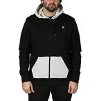 Hurley Natural HD Fleece Full Zip Hoodie Black MD