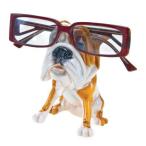  Британия departure очки подставка *bru собака * импорт из США *Optipaws Eye Glasses Holder*Bulldog