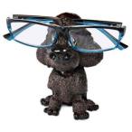  Британия departure очки подставка * черный пудель * импорт из США *Optipaws Eye Glasses Holder*Black Poodle